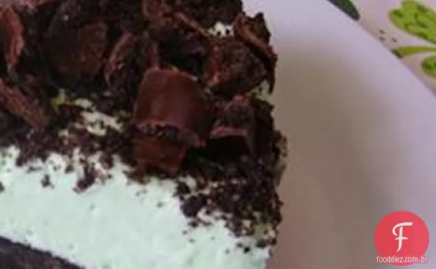 Creme de Menthe Grasshopper Pie