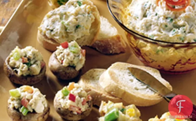 Petite Ranch Frango Pot Pies