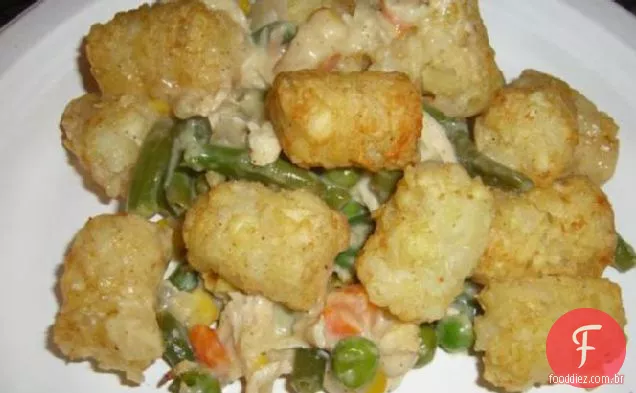Torta De Frango Tater Tot