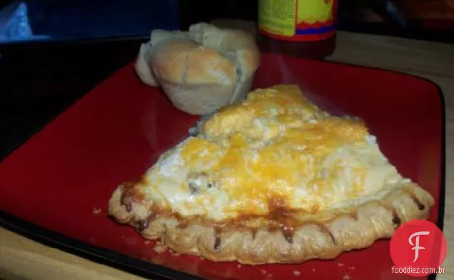 Cheddar Cheesy Meat Pie