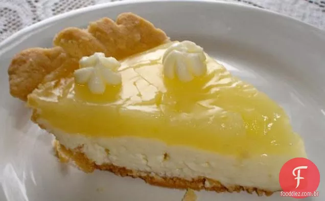 Kittencal's Bakery Shop Torta de queijo com creme de limão