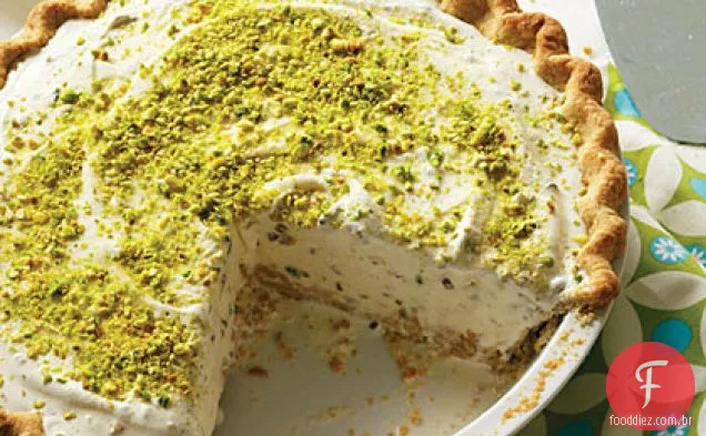 Torta De Sorvete De Cardamomo Pistache