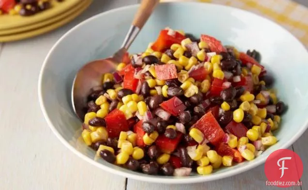 Salada De Feijão preto e milho