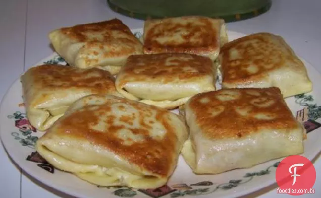 Blintzes de maçã ou Crepes judeus