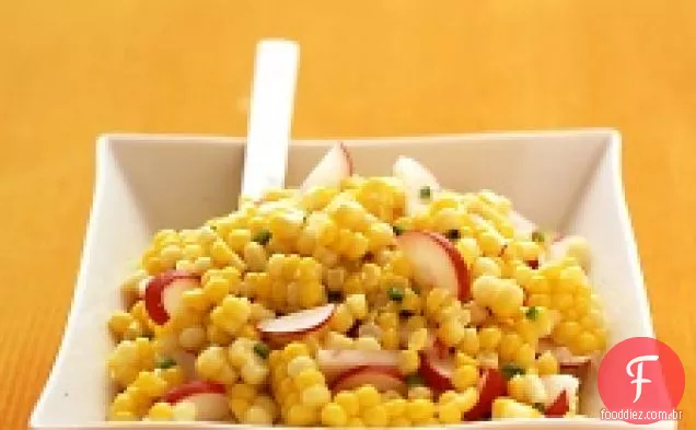 Salada De Milho E Rabanete