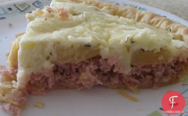 Presunto-Tomate-Abacaxi-Torta De Queijo