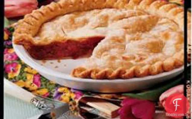 Torta De Ruibarbo Perfeita