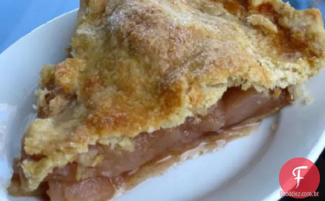 Torta De Cidra De Maçã Com Cobertura