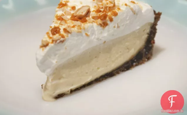 Torta de Creme de caramelo com crosta de gengibre