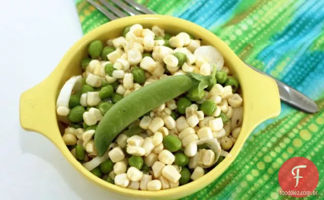 Salada De Ervilha E Milho Doce