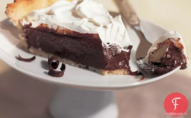 Torta De Creme De Chocolate Duplo