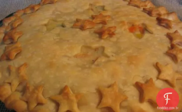 Torta De Frango Com 2 Crostas