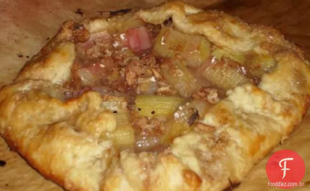 Tortas Individuais De Ruibarbo