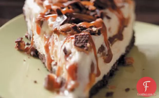 Caramel Toffee Ice Cream Pie