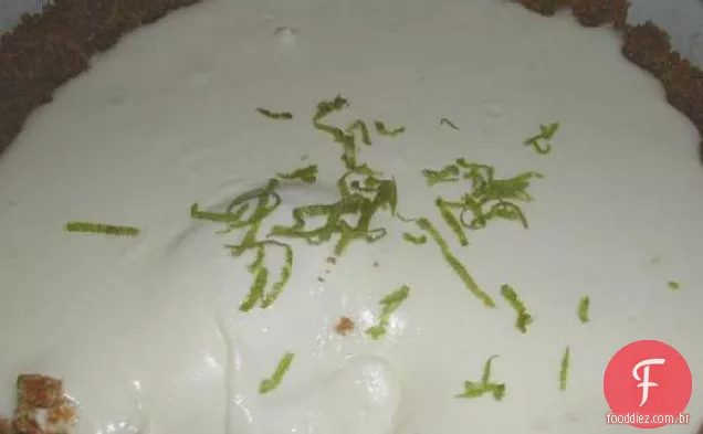 Torta De Limeade Com Crosta De Noz Graham