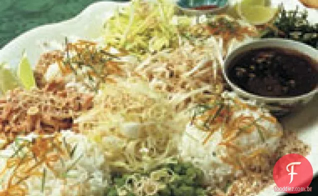 Salada De Arroz Do Sul Da Tailândia