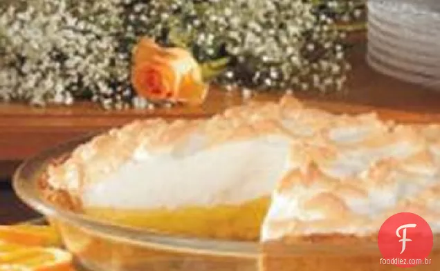 Torta De Merengue Laranja