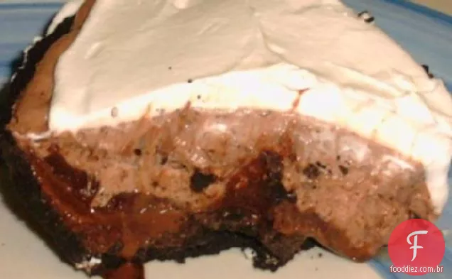 Torta De Lama De Camada Tripla Não Tão Decadente (Redução De Gordura) 