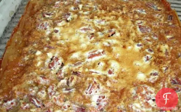 Manteiga Pecan Torta Quadrados