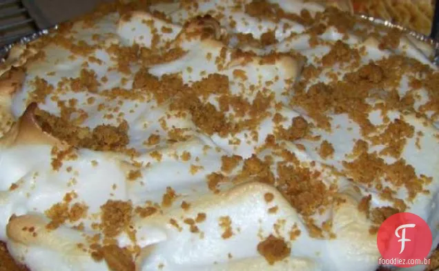 Torta de biscoito graham de Mimi