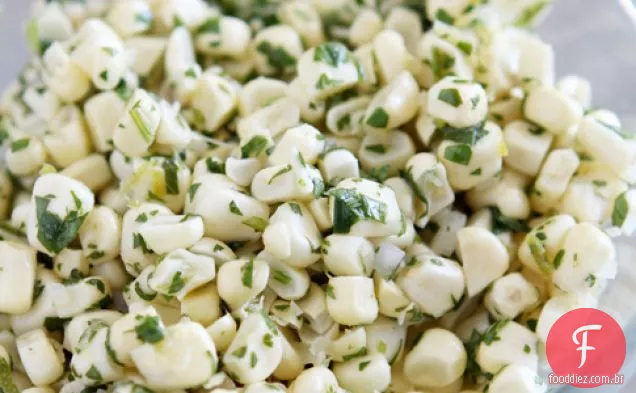 Salada Doce Fresca De Milho E Limão