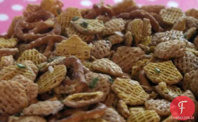 Crispix misturar cebolas ' N Cebolinha sabor
