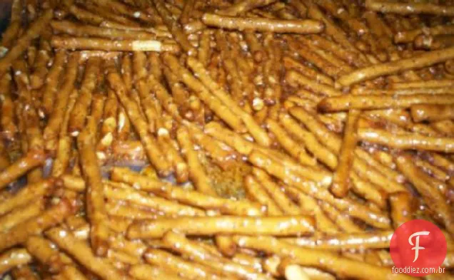 Spiced Mel Pretzels