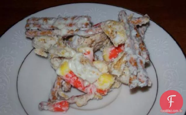 Chocolate Branco Halloween Chex Mix