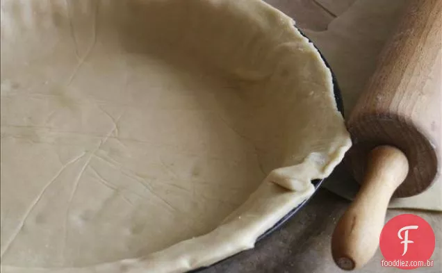 Creme de sopa de Portobello com Tops de massa folhada