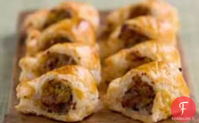 Super Bowl Salsicha Rolls