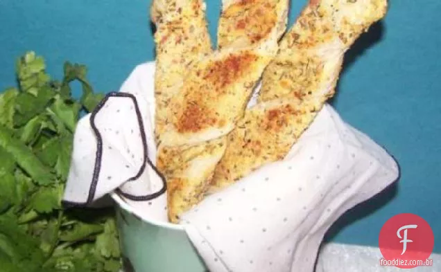 Massa Folhada Palitos De Queijo