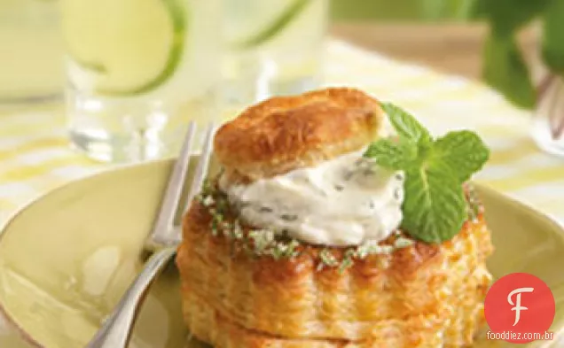 Mojito Cream Puffs