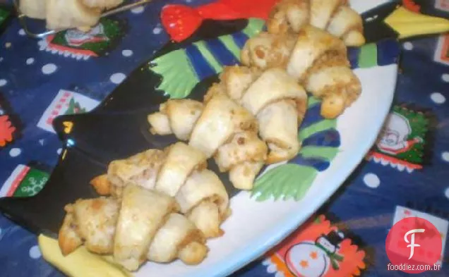 Butterhorns Aka Rugelach / Rugulach / Caracóis / Schnecken