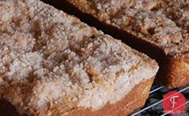 Pão De Ruibarbo Streusel
