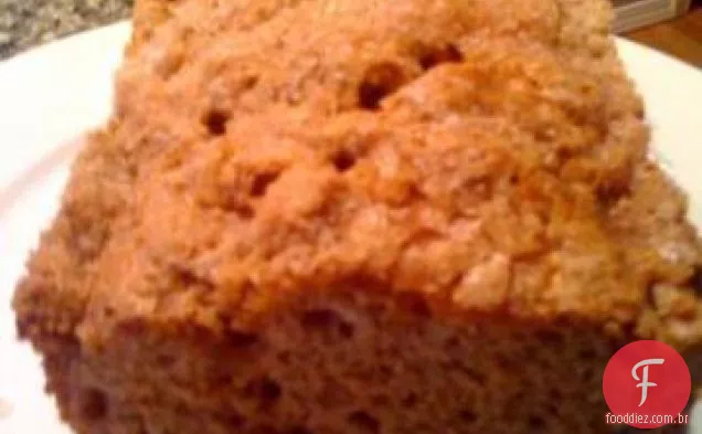 Ruibarbo Streusel Pão