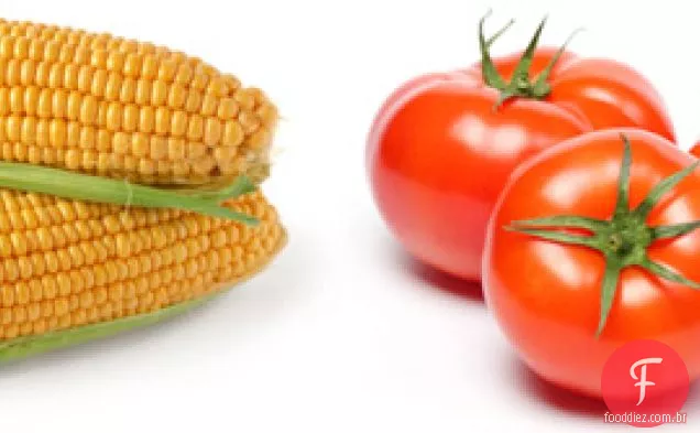 Carne Lite: Manteiga Bacon Milho Salada Tomates