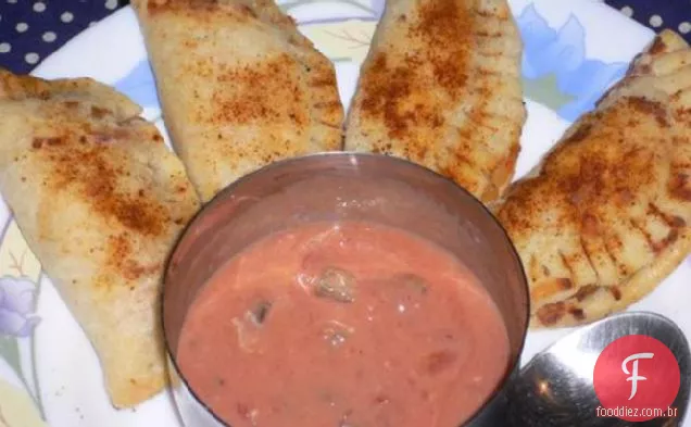 Turnovers De Feijão Picante (Com Variações)