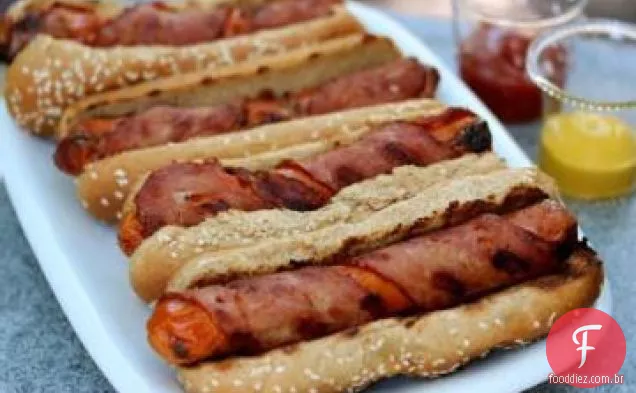 Bacon Embrulhado Cachorro-Quente
