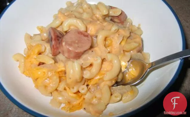 Caçarola de macarrão com queijo