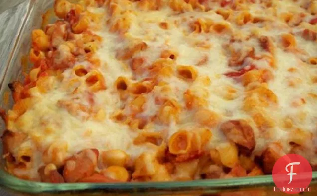 Seashell Hot Dog Bake