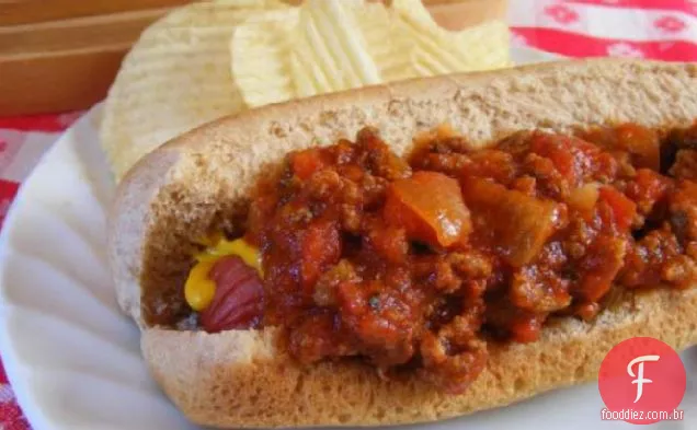 Hot Dog Chili-Estilo Sulista