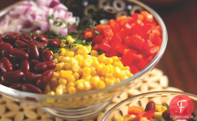 Salada De Milho E Feijão