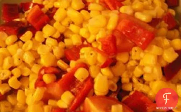 Salada De Tomate De Milho