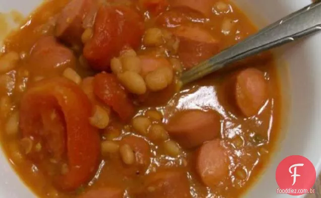 Sopa De Cachorro-Quente Muito Simples
