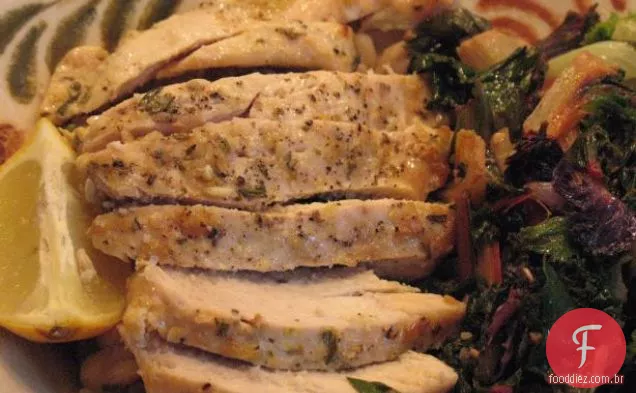 Salada Caesar De Frango Grelhado