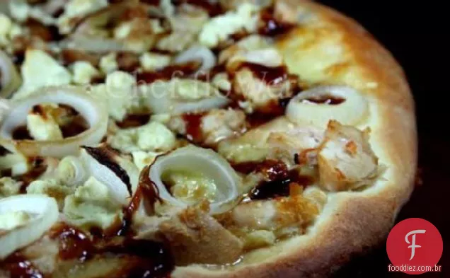 Churrasco frango Pizza com Feta