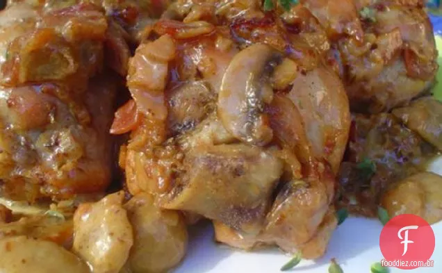 Frango Com Bacon E Tomilho
