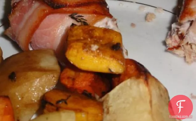 Bacon Embrulhado, Frango Recheado Com Queijo! Yum Yum