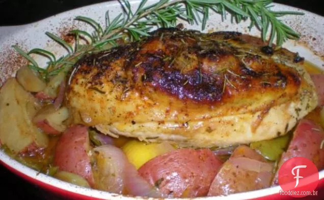 Frango Com Amêndoa Parmesão