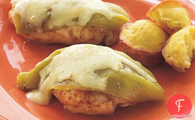 Frango Com Pimenta Verde Sufocada